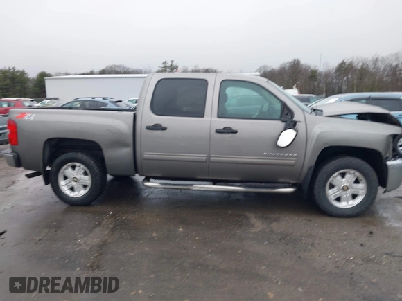 2013 Chevrolet Silverado 1500 LT with VIN 3GCPKSE75DG275651, listed as a IAAI auction lot 41805883 with 142,729 mi miles. Bid and sale history available at carsss.com. Image 14.