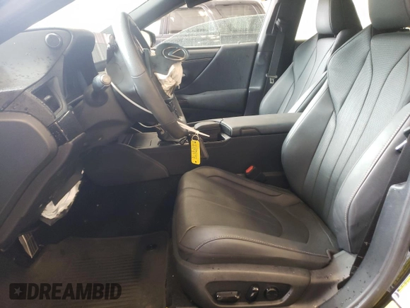 2022 Lexus ES 300h F Sport with VIN 58AGA1C15NU018164, listed as a Copart auction lot 64182814 with 4,474 mi miles and Salvage title. Bid and sale history available at DreamBid. Image 7.