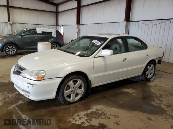 2003 Acura TL Type S w/Navigation System with VIN 19UUA56983A064224, listed as a Copart auction lot 58251074 with 330,201 mi miles and Salvage Title. Bid and sale history available at carsss.com. Image 1.