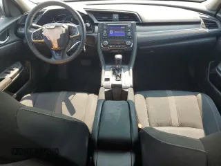 2021 Honda Civic LX with VIN 19XFC2F66ME001627, listed as a Copart auction lot 59653925 with 48,468 mi miles and Salvage title. Bid and sale history available at DreamBid. Image 8.