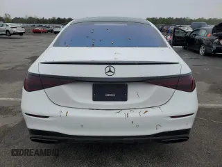 2024 Mercedes-Benz S 580 с VIN W1K6G7GB9RA306312, выставлен на аукционе Copart как лот 55761695 с пробегом 5 461 миль миль и Списание • Salvage title. История ставок и продаж доступна на DreamBid. Изображение 6.