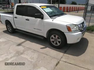 2013 Nissan Titan SV with VIN 1N6AA0EK6DN307576, listed as a IAAI auction lot 42684484 with 173,339 mi miles and . Bid and sale history available at DreamBid. Image 1.