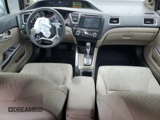 2014 Honda Civic Sedan EX with VIN 19XFB2F85EE274256, listed as a Copart auction lot 54226705 with 0 mi miles and Clean Title. Bid and sale history available at carsss.com. Image 8.