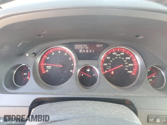 2008 GMC Acadia SLT2 with VIN 1GKER33768J137119, listed as a Copart auction lot 41414605 with 188,269 mi miles and Non Repairable. Bid and sale history available at carsss.com. Image 9.