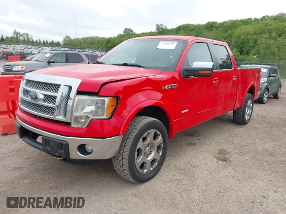 2012 Ford F-150 XL with VIN 1FTFW1ET8CKD64354, listed as a IAAI auction lot 42308178 with 102,277 mi miles and . Bid and sale history available at DreamBid. Image 2.