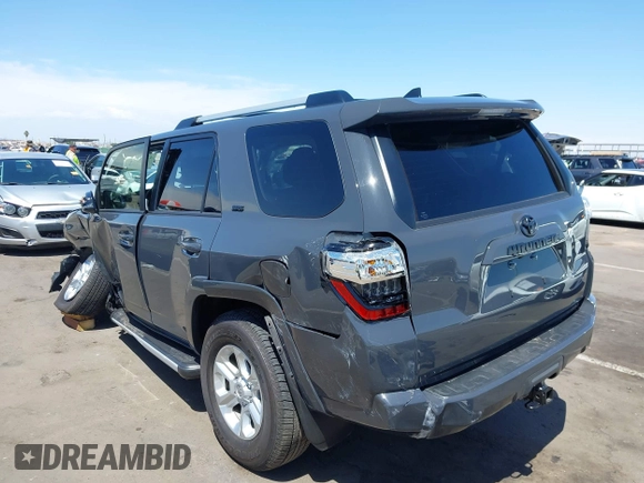 2024 Toyota 4Runner SR5 Premium with VIN JTENU5JR3R6299316, listed as a IAAI auction lot 42147315 with 11,236 mi miles and . Bid and sale history available at DreamBid. Image 3.