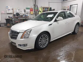 2011 Cadillac CTS Premium with VIN 1G6DS5ED5B0119012, listed as a IAAI auction lot 41488630 with 122,184 mi miles. Bid and sale history available at carsss.com. Image 2.