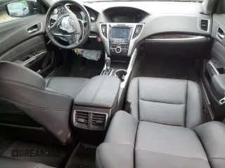 2019 Acura TLX with VIN 19UUB1F34KA003839, listed as a Copart auction lot 46696995 with 0 mi miles and Non Repairable. Bid and sale history available at carsss.com. Image 8.