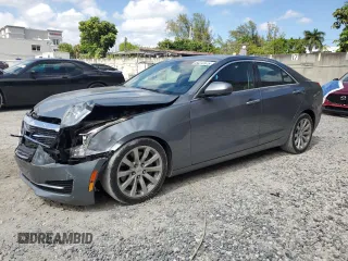 2018 Cadillac ATS RWD z VIN 1G6AA5RXXJ0176508, wystawiony jako Copart lot #54272975 z przebiegiem 57 858 mil mil oraz Szkoda całkowita • Salvage title. Historia ofert i sprzedaży dostępna na DreamBid. Obrazek 1.
