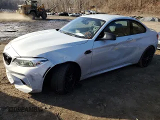 2020 BMW M2 Competition z VIN WBS2U7C08L7F94944, wystawiony jako Copart lot #42017934 z przebiegiem 48 595 mil mil oraz Nie do naprawy • Non repairable. Historia ofert i sprzedaży dostępna na DreamBid. Obrazek 1.