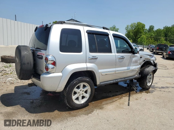 2006 Jeep Liberty Limited with VIN 1J4GK58K36W217473, listed as a Copart auction lot 58807735 with 166,107 mi miles and Non repairable. Bid and sale history available at DreamBid. Image 3.