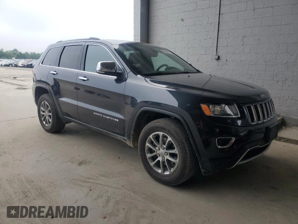 2016 Jeep Grand Cherokee Limited with VIN 1C4RJFBG1GC390486, listed as a Copart auction lot 64649515 with 85,750 mi miles and Salvage title. Bid and sale history available at DreamBid. Image 4.