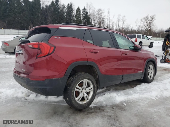 2020 GMC Terrain SLE with VIN 3GKALTEV0LL194428, listed as a Copart auction lot 43241515 with 69,127 mi miles and Salvage Title. Bid and sale history available at carsss.com. Image 3.