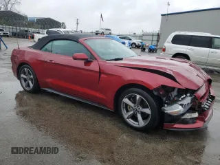 2017 Ford Mustang V6 with VIN 1FATP8EM9H5338861, listed as a Copart auction lot 41994795 with 62,925 mi miles and Salvage Title. Bid and sale history available at carsss.com. Image 4.