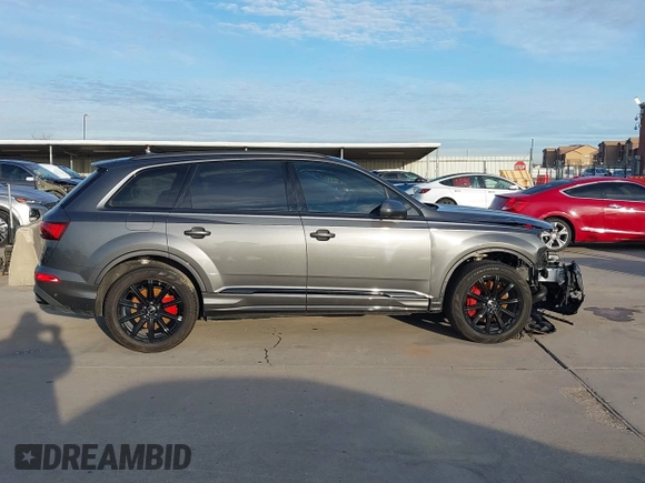 2024 Audi Q7 Premium Plus with VIN WA1LCBF76RD010388, listed as a IAAI auction lot 41295943 with 6,950 mi miles and . Bid and sale history available at DreamBid. Image 14.