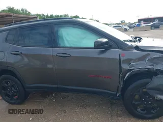 2023 Jeep Compass Trailhawk with VIN 3C4NJDDN9PT544283, listed as a IAAI auction lot 42393021 with 60,009 mi miles and . Bid and sale history available at DreamBid. Image 13.