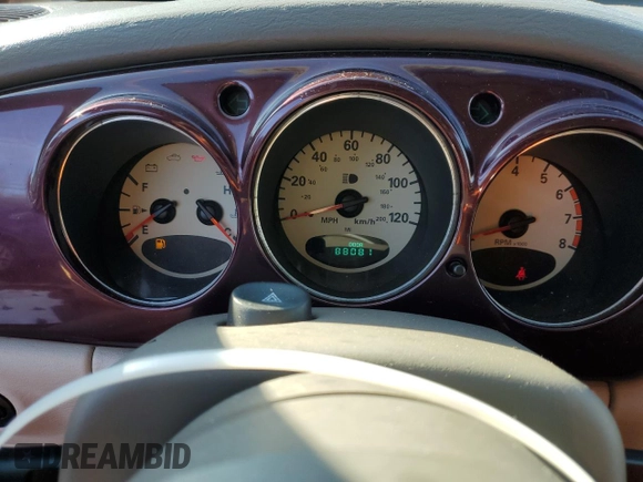 2001 Chrysler PT Cruiser z VIN 3C8FY4BBX1T665693, wystawiony jako Copart lot #43029065 z przebiegiem 88 081 mil mil oraz Szkoda całkowita • Salvage title. Historia ofert i sprzedaży dostępna na DreamBid. Obrazek 9.