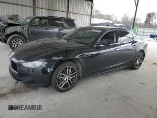 2015 Maserati Ghibli z VIN ZAM57XSA6F1158678, wystawiony jako Copart lot #86509984 z przebiegiem 87 021 mil mil oraz Czysty tytuł • Clean title. Historia ofert i sprzedaży dostępna na DreamBid. Obrazek 1.