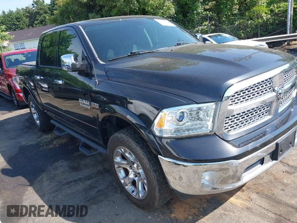 2016 Ram 1500 Laramie z VIN 1C6RR7NT4GS397534, wystawiony jako IAAI lot #42159199 z przebiegiem 120 322 mil mil oraz . Historia ofert i sprzedaży dostępna na DreamBid. Obrazek 1.