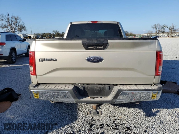 2017 Ford F-150 XL with VIN 1FTEX1CP9HFA07733, listed as a Copart auction lot 44512115 with 96,260 mi miles and Salvage Title. Bid and sale history available at carsss.com. Image 6.