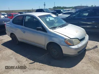 2000 Toyota ECHO with VIN JTDAT1234Y5016760, listed as a IAAI auction lot 41974124 with 188,323 mi miles. Bid and sale history available at carsss.com. Image 1.