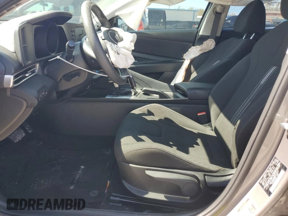 2022 Hyundai Elantra SEL with VIN KMHLM4AG9NU311619, listed as a Copart auction lot 50105495 with 39,170 mi miles and Non Repairable. Bid and sale history available at DreamBid. Image 7.