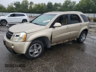 2008 Chevrolet Equinox LTZ with VIN 2CNDL83F386299697, listed as a Copart auction lot 72370814 with 123,041 mi miles and Salvage Title. Bid and sale history available at carsss.com. Image 1.