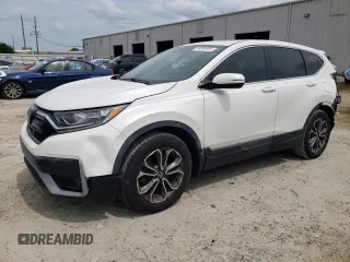 2020 Honda CR-V EX with VIN 5J6RW1H57LL004507, listed as a Copart auction lot 58304865 with 81,010 mi miles and Salvage title. Bid and sale history available at DreamBid. Image 1.