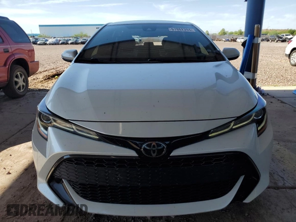 2021 Toyota Corolla Hatchback SE with VIN JTNB4MBE5M3145158, listed as a Copart auction lot 67862394 with 38,685 mi miles and Salvage Title. Bid and sale history available at carsss.com. Image 5.