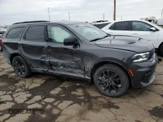 2023 Dodge Durango R/T with VIN 1C4SDJCT2PC640082, listed as a Copart auction lot 79614674 with 26,882 mi miles and Clean title. Bid and sale history available at DreamBid. Image 4.