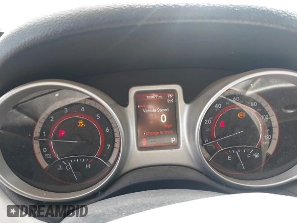2015 Dodge Journey SXT with VIN 3C4PDCBG5FT644488, listed as a IAAI auction lot 41884638 with 102,677 mi miles and . Bid and sale history available at DreamBid. Image 7.