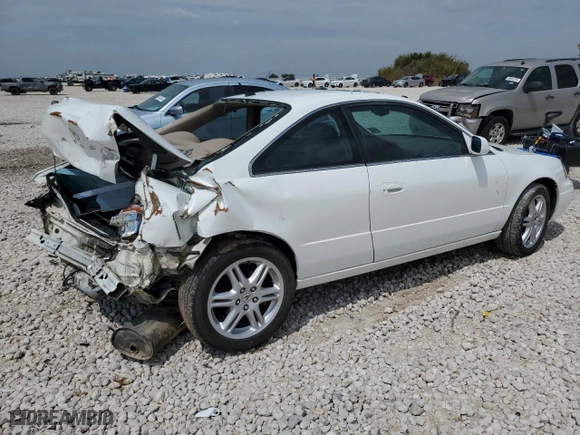 2003 Acura CL Type S w/Navigation System with VIN 19UYA42793A013878, listed as a Copart auction lot 70245934 with 0 mi miles and Salvage Title. Bid and sale history available at carsss.com. Image 3.