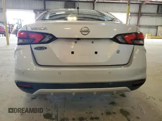 2024 Nissan Versa S with VIN 3N1CN8DV9RL878581, listed as a Copart auction lot 61565205 with 6,336 mi miles and Non repairable. Bid and sale history available at DreamBid. Image 6.