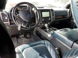 2018 Ford F-150 XL with VIN 1FTEW1EG9JFD36860, listed as a Copart auction lot 45994465 with 103,381 mi miles and Salvage Title. Bid and sale history available at carsss.com. Image 8.