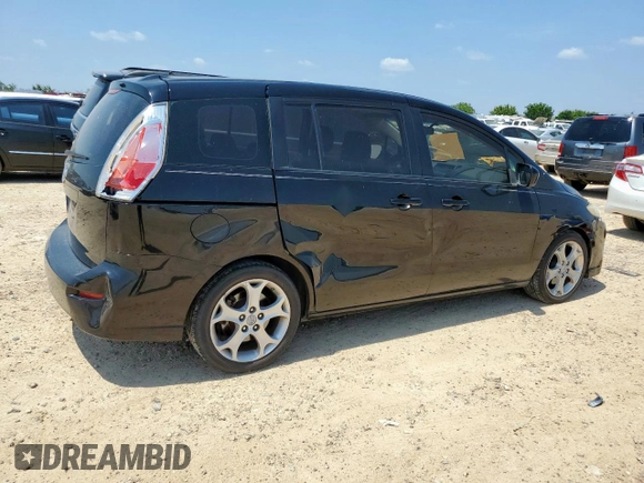 2010 Mazda 5 Sport z VIN JM1CR2W36A0375490, wystawiony jako Copart lot #59781495 z przebiegiem 210 922 mil mil oraz Szkoda całkowita • Salvage title. Historia ofert i sprzedaży dostępna na DreamBid. Obrazek 3.