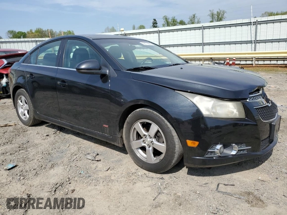 2012 Chevrolet Cruze LT w/1LT with VIN 1G1PF5SC7C7320552, listed as a Copart auction lot 52776005 with 186,717 mi miles and Salvage Title. Bid and sale history available at carsss.com. Image 4.