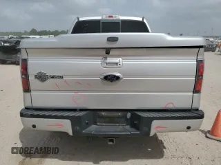 2011 Ford F-150 Lariat with VIN 1FTFW1E67BFB09387, listed as a Copart auction lot 50243825 with 135,945 mi miles and Salvage Title. Bid and sale history available at carsss.com. Image 6.