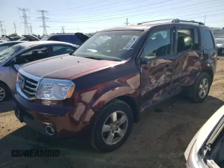 2012 Honda Pilot EX-L with VIN 5FNYF4H76CB051714, listed as a Copart auction lot 69279094 with 331,685 mi miles and Salvage title. Bid and sale history available at DreamBid. Image 1.