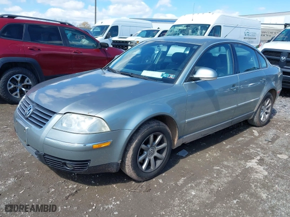 2004 Volkswagen Passat Sedan GLS with VIN WVWPD63B04E229578, listed as a IAAI auction lot 41994869 with 136,746 mi miles. Bid and sale history available at carsss.com. Image 17.