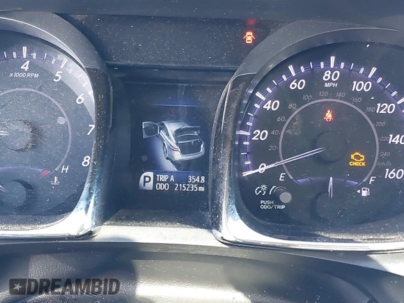 2013 Toyota Avalon XLE with VIN 4T1BK1EB3DU004802, listed as a IAAI auction lot 41469831 with 215,235 mi miles and . Bid and sale history available at DreamBid. Image 15.