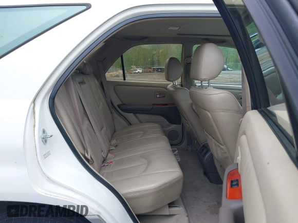 2001 Lexus RX 300 with VIN JTJHF10U310224517, listed as a IAAI auction lot 42201571 with 144,306 mi miles. Bid and sale history available at carsss.com. Image 8.