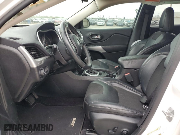 2018 Jeep Cherokee Latitude Plus with VIN 1C4PJLLB3JD542598, listed as a Copart auction lot 51482035 with 76,543 mi miles and Salvage Title. Bid and sale history available at DreamBid. Image 7.