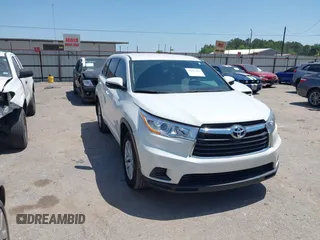 2015 Toyota Highlander LE z VIN 5TDZARFHXFS014192, wystawiony jako IAAI lot #42027429 z przebiegiem 85 784 mil mil oraz . Historia ofert i sprzedaży dostępna na DreamBid. Obrazek 1.
