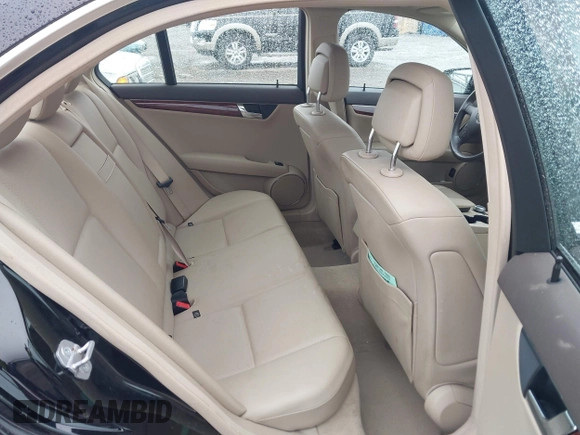 2011 Mercedes-Benz C-Class C 300 Sport with VIN WDDGF8BBXBR160983, listed as a IAAI auction lot 41996335 with 63,846 mi miles. Bid and sale history available at carsss.com. Image 8.