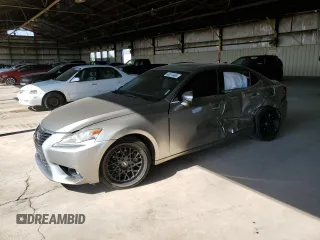 2014 Lexus IS 250 with VIN JTHBF1D2XE5018510, listed as a Copart auction lot 60073465 with 123,424 mi miles and Salvage title. Bid and sale history available at DreamBid. Image 1.