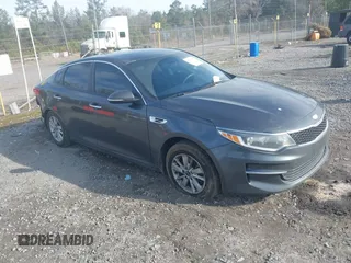 2018 Kia Optima LX z VIN KNAGT4L31J5221854, wystawiony jako IAAI lot #41476537 z przebiegiem 114 343 mil mil oraz . Historia ofert i sprzedaży dostępna na DreamBid. Obrazek 1.