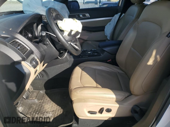 2016 Ford Explorer XLT with VIN 1FM5K7D87GGC54004, listed as a Copart auction lot 52322915 with 48,800 mi miles and Salvage Title. Bid and sale history available at carsss.com. Image 7.