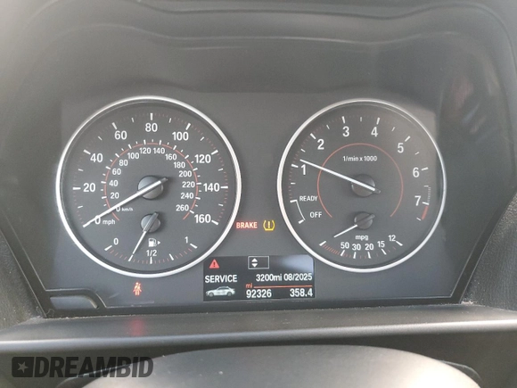 2015 BMW 2 Series M235i with VIN WBA1J7C51FV289318, listed as a Copart auction lot 78651184 with 92,326 mi miles and Salvage Title. Bid and sale history available at carsss.com. Image 9.