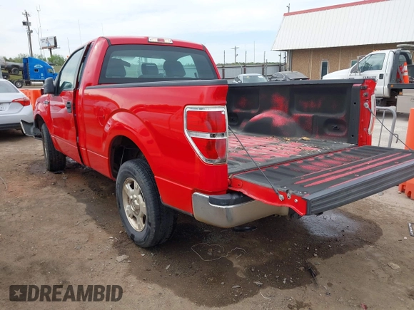 2013 Ford F-150 XL with VIN 1FTMF1CM6DKG07048, listed as a IAAI auction lot 42019058 with 123,338 mi miles and . Bid and sale history available at carsss.com. Image 3.
