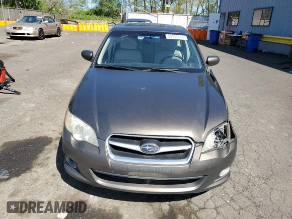 2008 Subaru Legacy Limited with VIN 4S3BL626687215616, listed as a Copart auction lot 53711115 with 117,860 mi miles and Salvage title. Bid and sale history available at DreamBid. Image 5.